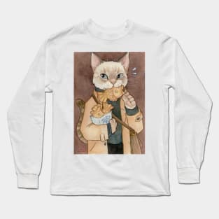 Taiyaki Cat Long Sleeve T-Shirt